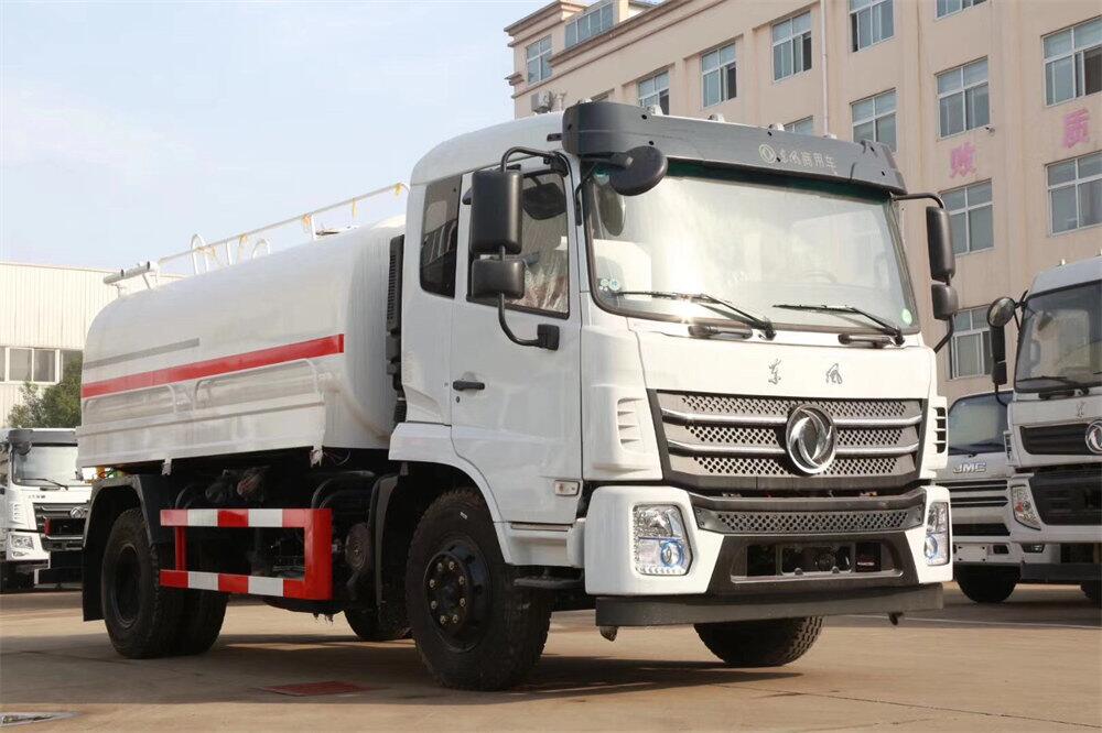 專工天下12方D17灑水車試水全套前沖后灑側噴