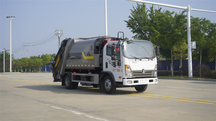 7方7.5噸重汽王牌壓縮垃圾車 凱力新款做工